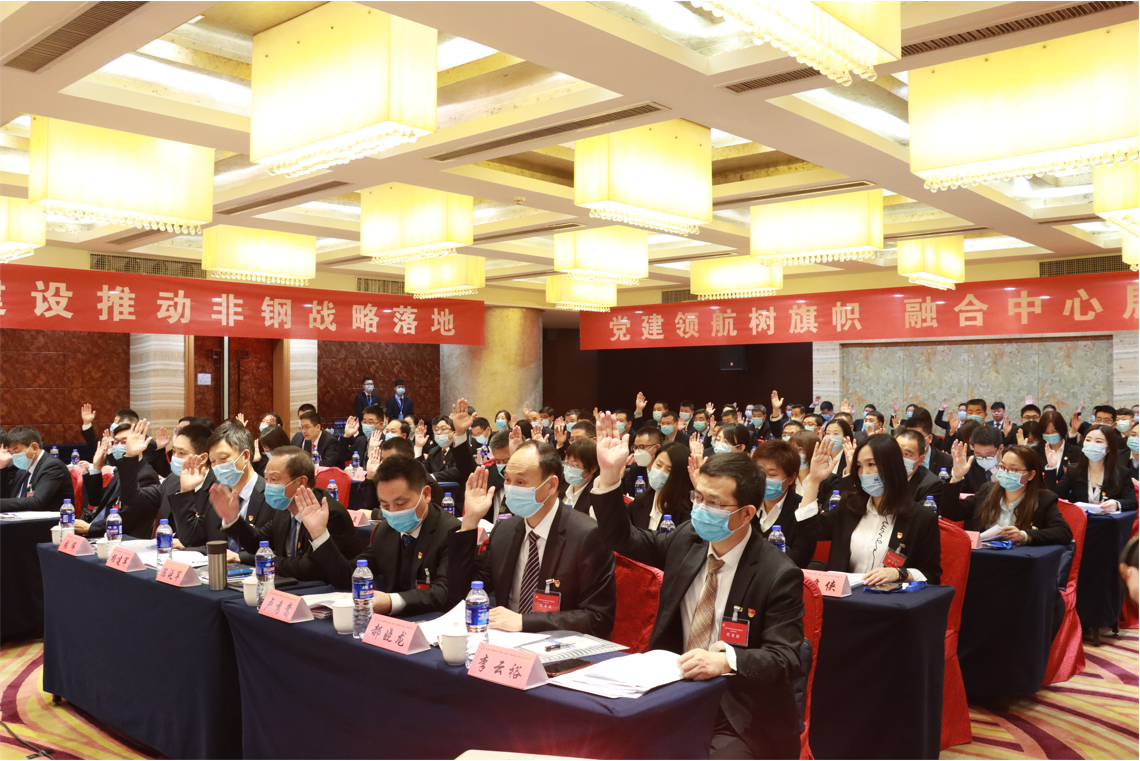 中國(guó)共產(chǎn)黨龍鋼集團(tuán)公司第三次代表大會(huì)隆重召開 中國(guó)共產(chǎn)黨龍鋼集團(tuán)公司第三次代表大會(huì)隆重召開